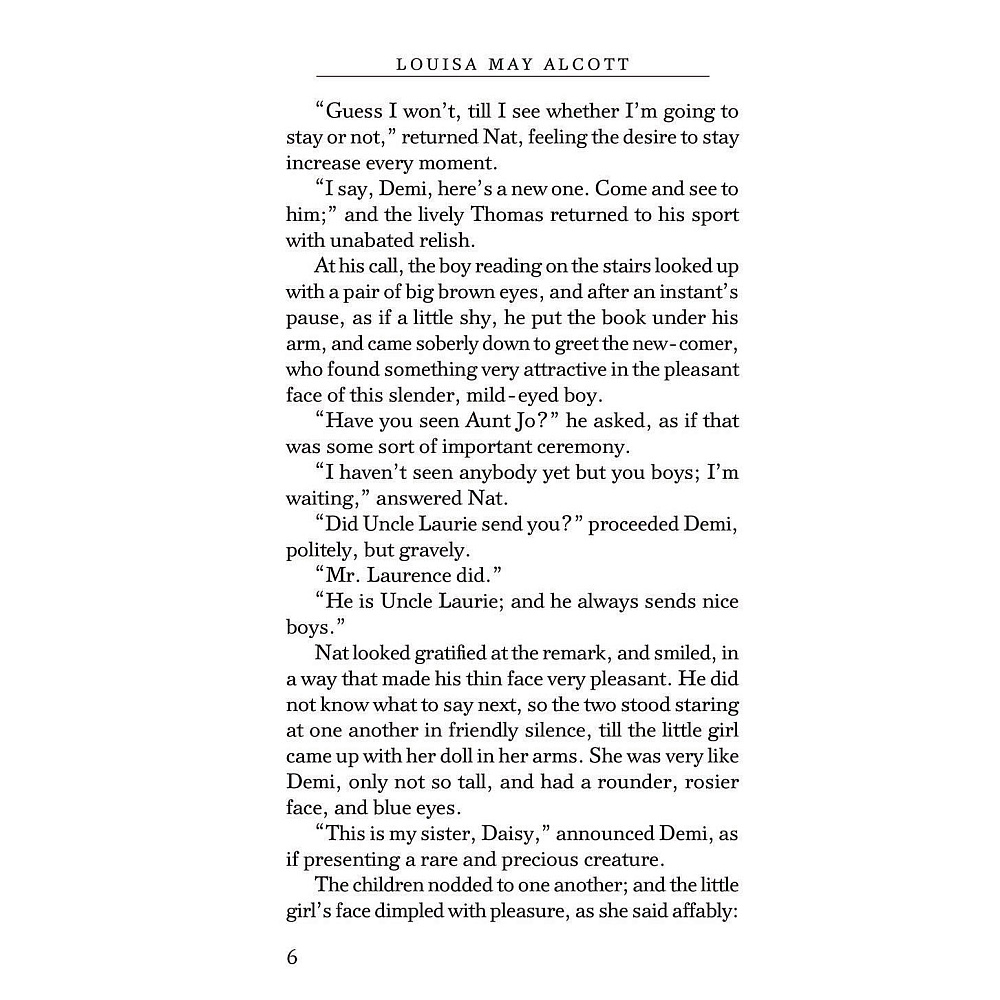 Книга на английском языке "Little Men", Луиза Олкотт - 5