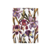 Блокнот "Flora. Ирисы", A6, 250 листов, нелинейный, склейка сверху, белый, розовый - 2
