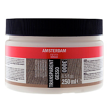 Грунт акриловый "Amsterdam", 250 мл, прозрачный