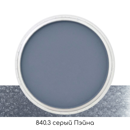 Ультрамягкая пастель "PanPastel", 840.3 серый Пэйна  - 2