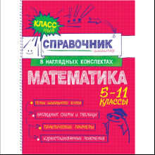 Книга "Классный справочник школьника. Математика", Татьяна Колесникова, Наталья Удалова