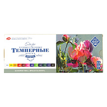 Краски темперные "Мастер Класс колористика", набор 12 цветов, тубы
