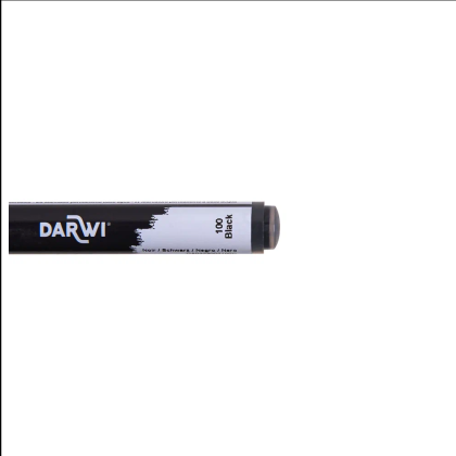 Маркер акриловый "Darwi.Marbel" 100, черный - 2