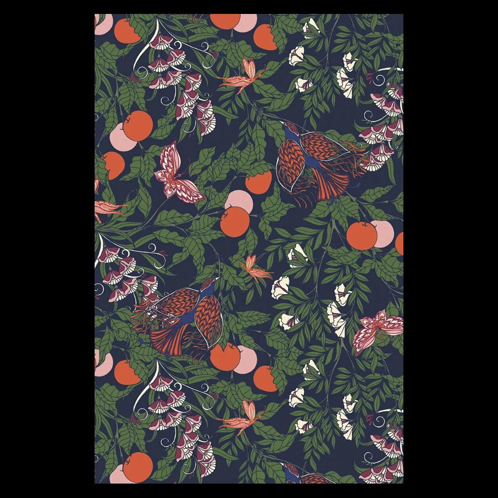 Ежедневник "William Morris Inspiration", А5, желтые и розовые цветы - 3