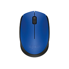 Мышь Logitech "Mouse M171", беспроводная, 1000 dpi, 3 кнопки, синий