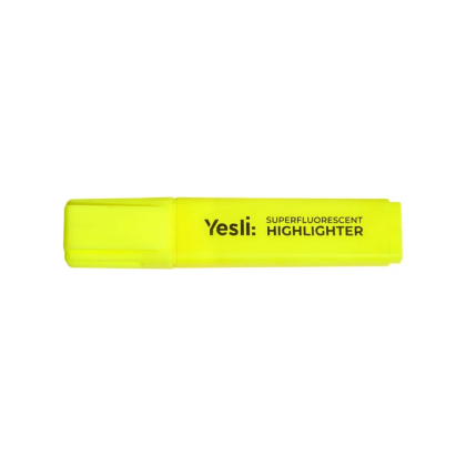 Маркер текстовый "Yesli:", желтый - 2