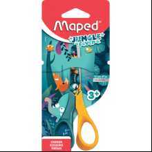 Ножницы Maped "Jungle fever Vivo", 12 см, ассорти