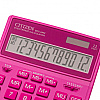 Калькулятор настольный CITIZEN "SDC-444 XRPKE", 12-разрядный, розовый - 4