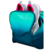 Сумка спортивная Coolpack "Runner Gradient Blue lagoon", зеленый, синий - 2
