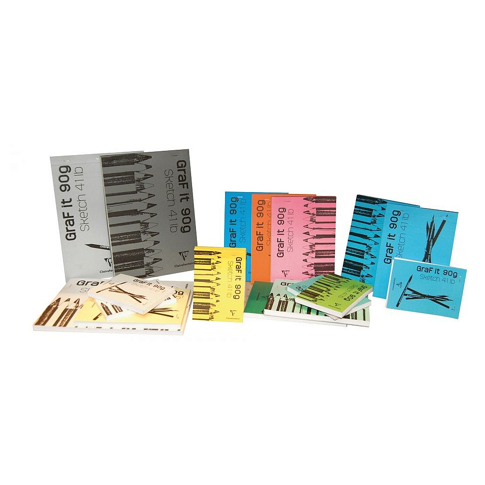 Скетчбук "Graf It", А3, 90 г/м2, 80 листов, ассорти - 2