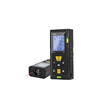 Дальномер лазерный Deli YS EDL4170, 100 м, желтый, черный