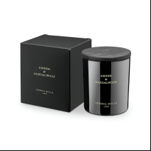 Свеча ароматическая CERERIA MOLLA "Amber & Sandalwood", 230 гр., подарочная упаковка