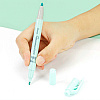 Маркер текстовый двусторонний «Pentel Illumina flex», пастельный, голубой - 6