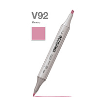 Маркер художественный "Brushmarker", двухсторонний, V92 инжир