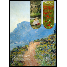 Открытка дизайнерская "Impressionism" с магнитными закладками (2 шт.) 