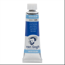 Краски акварельные "Van Gogh", 570 голубая ФЦ, 10 мл, туба