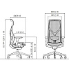 Кресло для руководителя SitZone CH-283A-P1 сетка, черный, -30% - 6