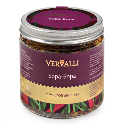Чай Vervalli "Бора Бора", 80 гр., фруктовый