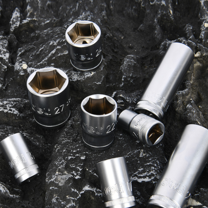 Набор инструмента 1/4", 3/8", 1/2" Deli RS EDQ45216, 216 предметов - 8