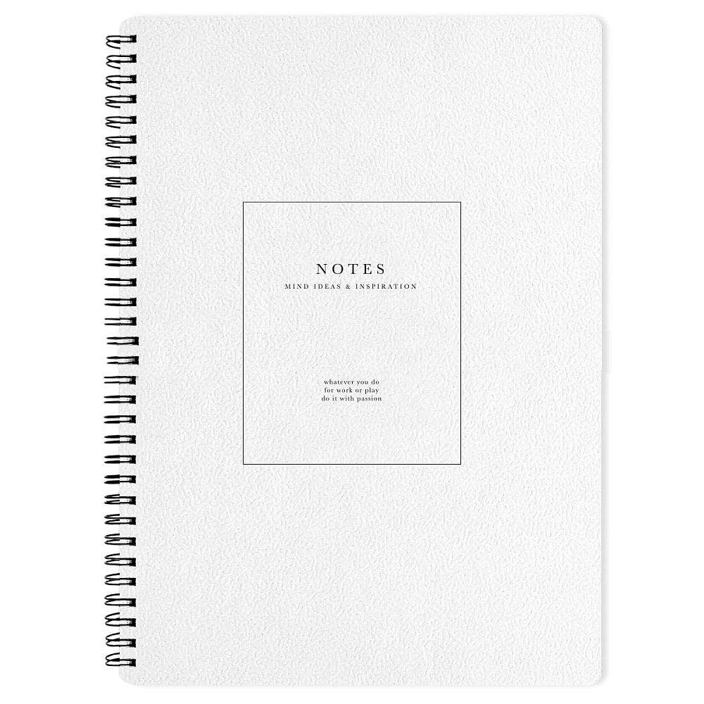 Тетрадь "Notes", А4, 96 листов, клетка, белый