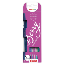 Маркер-кисть "Brush Sign pen. Berry", 4 шт