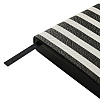 Ежедневник недатированный "Black&White. Полоски", A6, 256 страниц, белый, черный, срез черный - 4