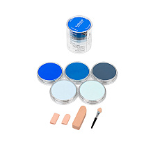 Ультрамягкая пастель "PanPastel Blues Set", 5 цветов