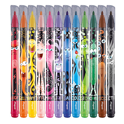 Фломастеры Maped "Color Peps Monster", 12 шт - 2