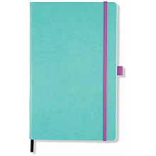 Блокнот "Aquarela Jade Green", А5, 96 листов, линейка, нефритовый зеленый
