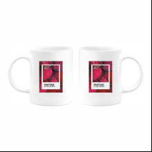 Кружка керамическая "Color of Belarus. Pantone Ya u mamy burachok", 330 мл, белый