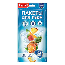 Пакеты для льда, 27,5x13 см, 22 мкм, 8 шт