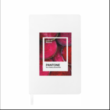 Блокнот «Color of Belarus. Pantone Ya u mamy burachok», А5, 128 листов, в точку, белый, красный