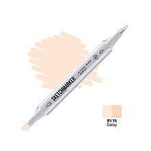 Маркер перманентный двусторонний "Sketchmarker", R115 маргаритка
