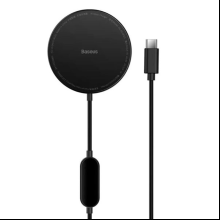 Беспроводное зарядное устройство "Baseus Simple Mini2 Magnetic", черный 