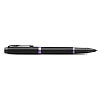 Ручка-роллер Parker "IM Vibrant Rings T315 Amethyst Purple PVD", 0,5 мм, черный, фиолетовый, стерж. черный - 5