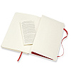 Блокнот "Classic Soft Large", А5, 96 листов, клетка, красный - 5