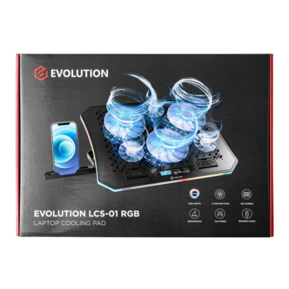 Подставка для ноутбука EVOLUTION LCS-01 RGB - 6