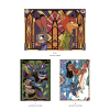 Раскраска по номерам на французском языке "Coloriages mystères Disney - Vitraux Tome 2" - 3
