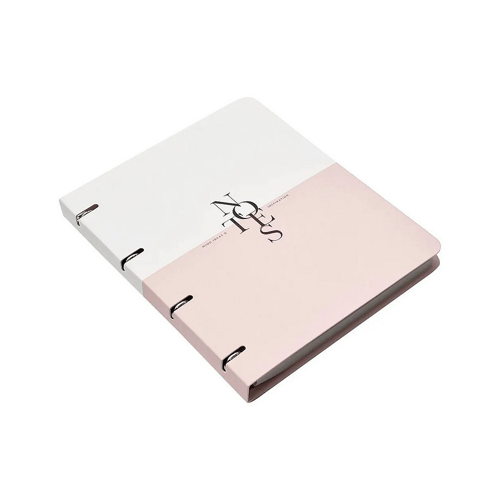 Тетрадь на кольцах Be Smart "Notes", A4, клетка, розовый - 2