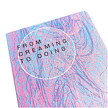 Блокнот "Dream book. № 4", A5, 80 листов, линейка, разноцветный