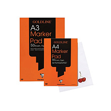 Блок бумаги для маркеров "MARKER PAD", А4, 70 г/м2, 50 листов