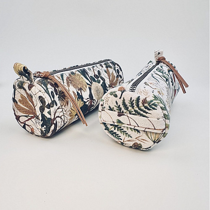 Косметичка "Flora. Summer Greens", 20х7 см. - 6