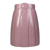 Ваза "Skirt Fine", фаянс, нежно розовый - 2
