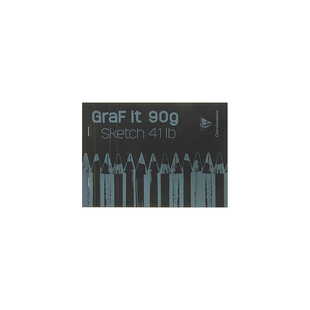 Скетчбук "Graf It", A5, 90 г/м2, 80 листов, черный - 2