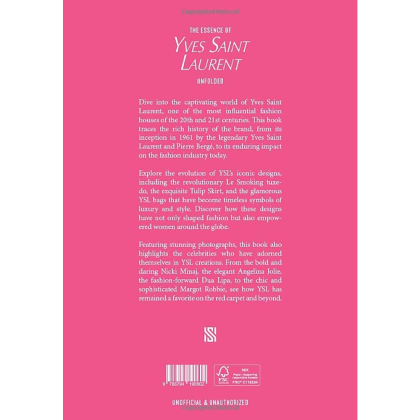 Книга на английском языке "The Essence of Yves Saint Laurent. Unfolded" HB, Kelly Reising - 2