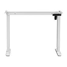 Каркас стола с электроприводом одномоторный AOKE, Well Desk BASIC, белый (AK-LCSM01ST-M60)