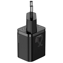 Сетевое зарядное устройство Baseus "TZCCSUP-L01", Super Si Quick Charger Type-C 25W, черный