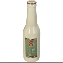 Ваза "Soda Bottle Palma Fine", фаянс, слоновая кость
