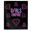 Тетрадь "Girl Power", А5, 48 листов, клетка, ассорти - 6