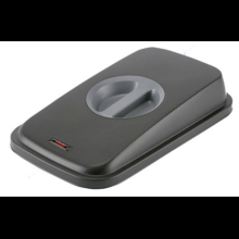 Крышка для контейнера для мусора Vileda "Гея", серый